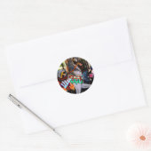 CarrouselSticker Ronde Sticker (Envelop)