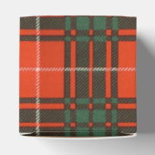 Carruthers clan Plaid Schotse kilt tartan Bedankdoosjes (Bovenkant)