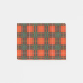 Carruthers clan Pset Scottish kiltartan Post-it® Notes (Voorkant)
