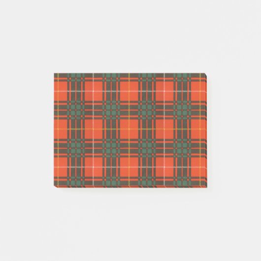 Carruthers clan Pset Scottish kiltartan Post-it® Notes (Voorkant)
