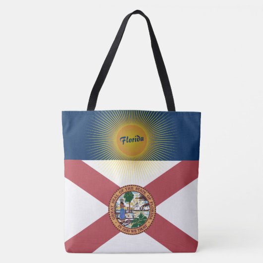 Carry-all Sunshine Florida Tote Bag (Voorkant)