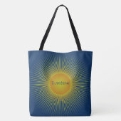 Carry-all Sunshine Florida Tote Bag (Achterkant)