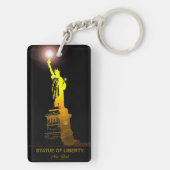 Carry Freedom: Vrijheidsbeeld Sleutelhanger (achterkant)