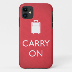 Carry on Luggage Funny Meme Case-Mate iPhone Case