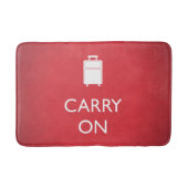 CARRY ON - Luggage - Funny Red Badmat (Voorkant)