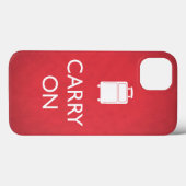 CARRY ON - Luggage - Funny Red iPad Case (Achterkant (horizontaal))