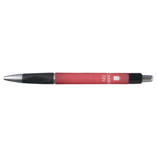 CARRY ON - Luggage - Funny Red Pen (Voorkant)