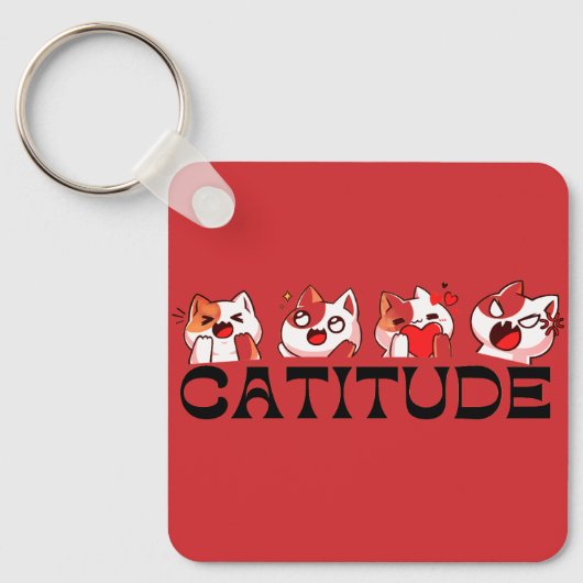 Carry Your Cat – Cute Cat Keychain 🐾💖 (Voorkant)
