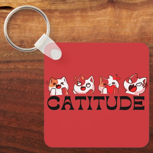 Carry Your Cat – Cute Cat Keychain 🐾💖 (Voorkant)