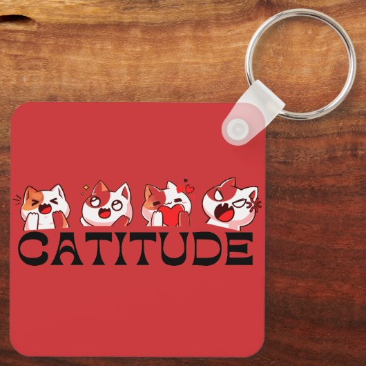 Carry Your Cat – Cute Cat Keychain 🐾💖 (Achterkant)