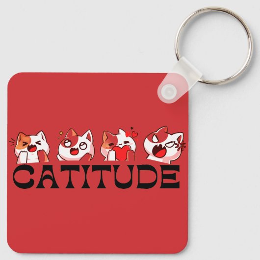 Carry Your Cat – Cute Cat Keychain 🐾💖 (Achterkant)