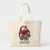Carry Your Sin Wrath  Grote Tote Bag (Voorkant)