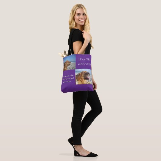 Carrying Her Memory With Grace Tote Bag (Op model)
