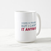 Carrying Hope Koffiemok (Voorkant rechts)