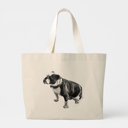 Carrying Steady Calm Grote Tote Bag (Achterkant)