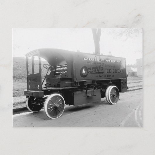 Carry's ijsklok briefkaart (Voorkant)