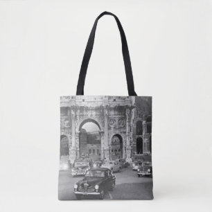 Cars & antieke monumenten Rome Italië Tote Bag