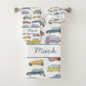 Cars Doodle Bad Handdoek (Insitu)