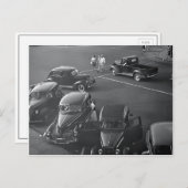Cars Downtown, 1942 Briefkaart (Voorkant / Achterkant)