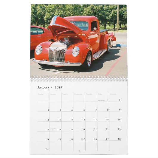 CARS EN TRUCKS KALENDER (Jan 2027)