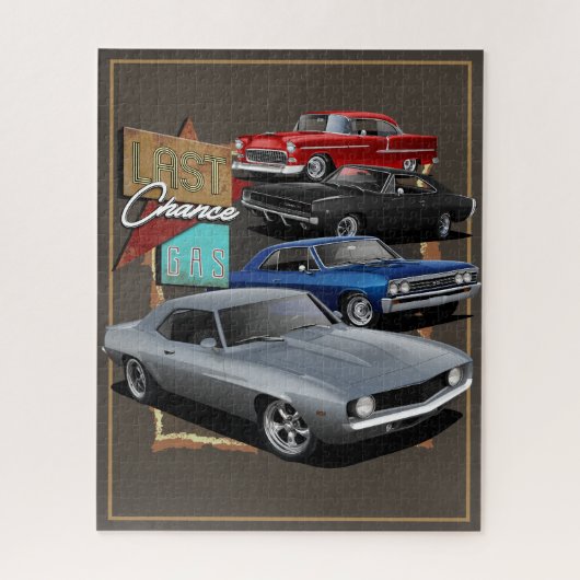 Cars Last Chance Gas Jigzaag Puzzle Legpuzzel (Verticaal)