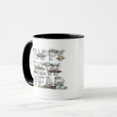 cars lovers mug for new year mok (Voorkant links)
