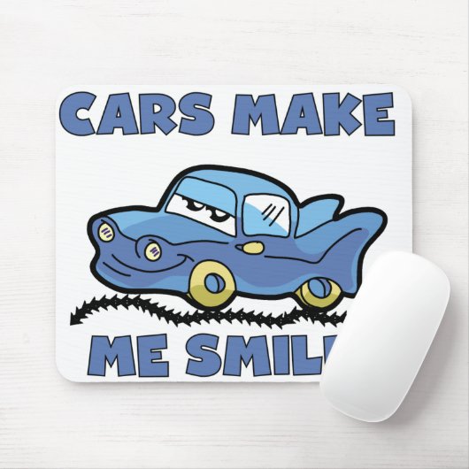 CARS MAAKT ME SMILE MUISMAT (Met muis)