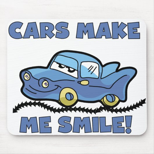 CARS MAAKT ME SMILE MUISMAT (Voorkant)
