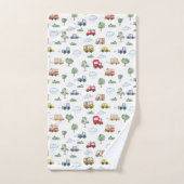 Cars Pattern Bad Handdoek (Handdoek)