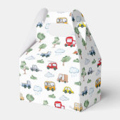 Cars Pattern Bedankdoosjes (Achterkant)