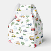 Cars Pattern Bedankdoosjes (Voorkant Zijde)