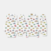 Cars Pattern Bedankdoosjes (Uitgevouwen)