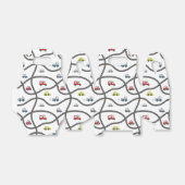 Cars Pattern Bedankdoosjes (Uitgevouwen)