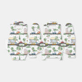 Cars Pattern Bedankdoosjes (Uitgevouwen)