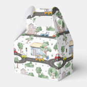 Cars Pattern Bedankdoosjes (Voorkant Zijde)