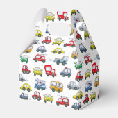 Cars Pattern Bedankdoosjes (Voorkant Zijde)