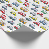 Cars Pattern Cadeaupapier (Hoek)