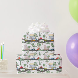 Cars Pattern Cadeaupapier