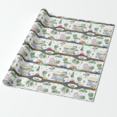 Cars Pattern Cadeaupapier (Uitgerold)