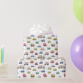 Cars Pattern Cadeaupapier