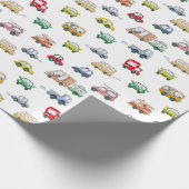 Cars Pattern Cadeaupapier (Hoek)