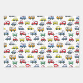 Cars Pattern Inpakpapier Vel (Voorkant 2)