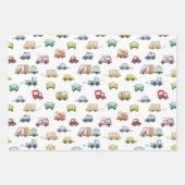 Cars Pattern Inpakpapier Vel (Voorkant 2)