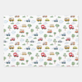 Cars Pattern Inpakpapier Vel (Voorkant)