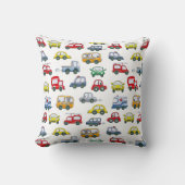 Cars Pattern Kussen (Voorkant)