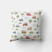 Cars Pattern Kussen (Achterkant)