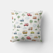 Cars Pattern Kussen (Voorkant)