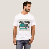 Cars Racing Funny Bumper Retro Meme T-shirt (Voorkant volledig)