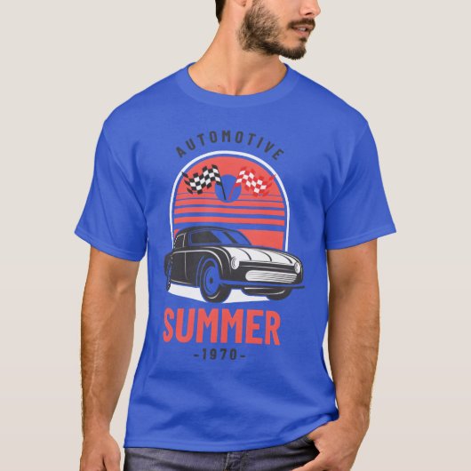 cars summer tshirts classique family (Voorkant)