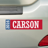 CARSON 2016 BUMPERSTICKER (Op auto)
